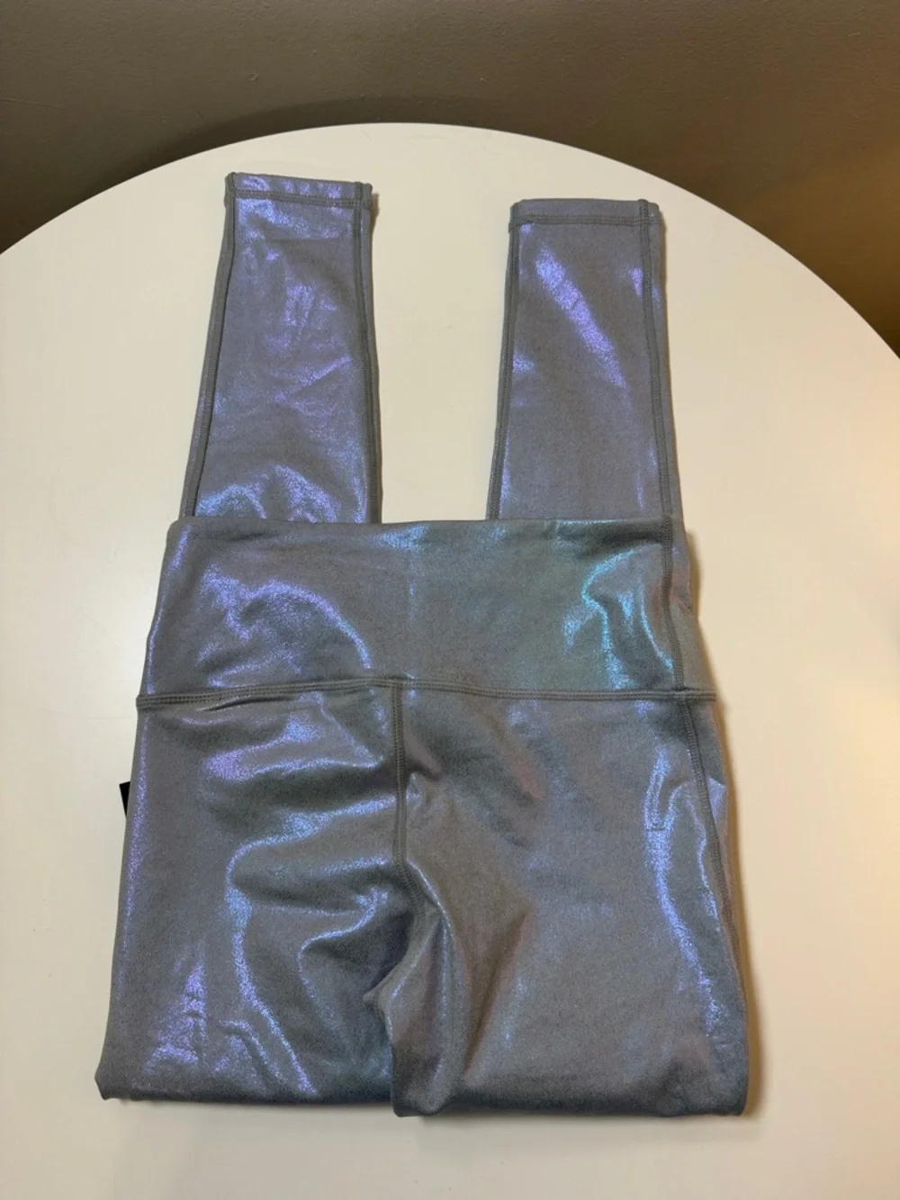 Mono‎ B Iridescent Gray High-Waist Leggings